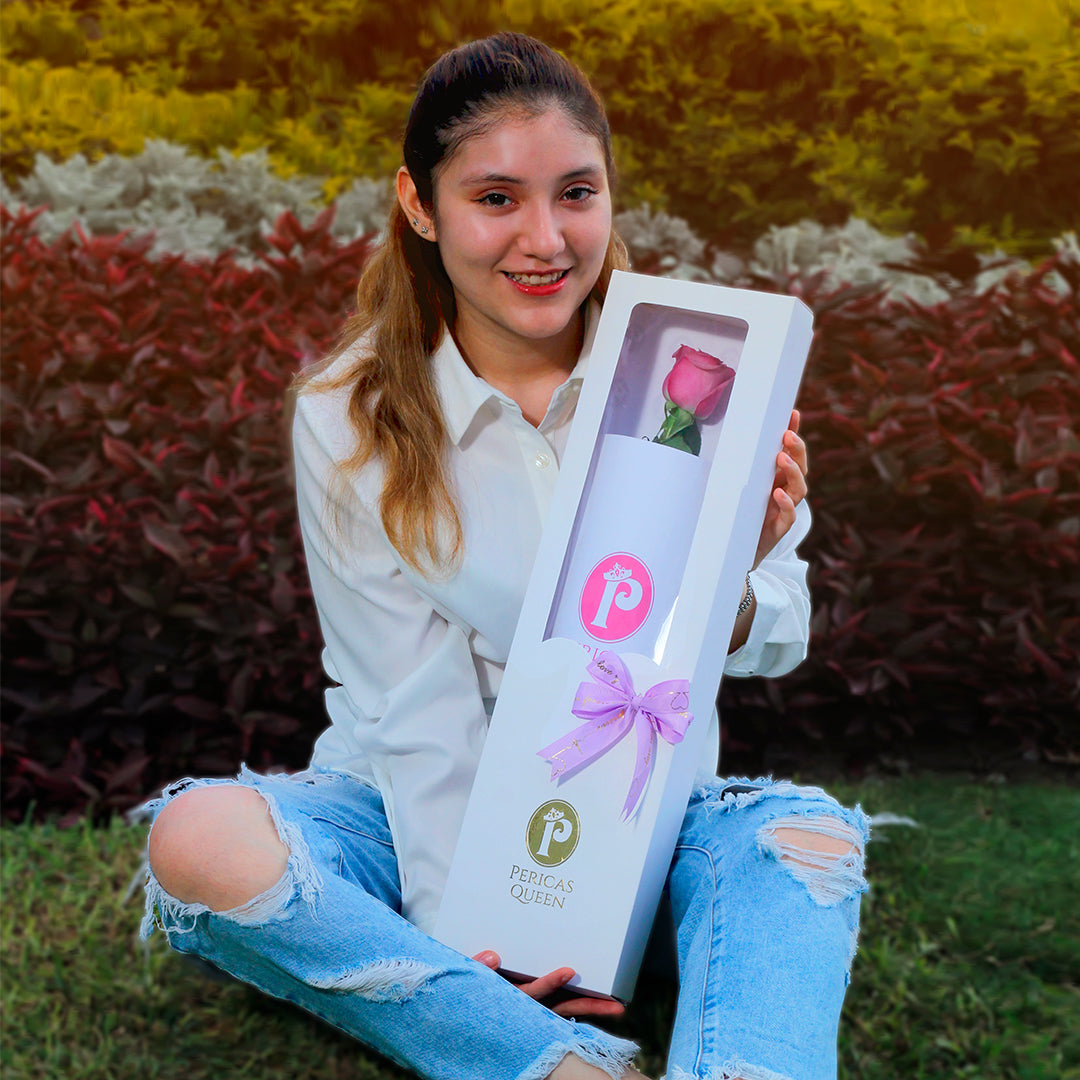 CAJA DE UNA ROSA
