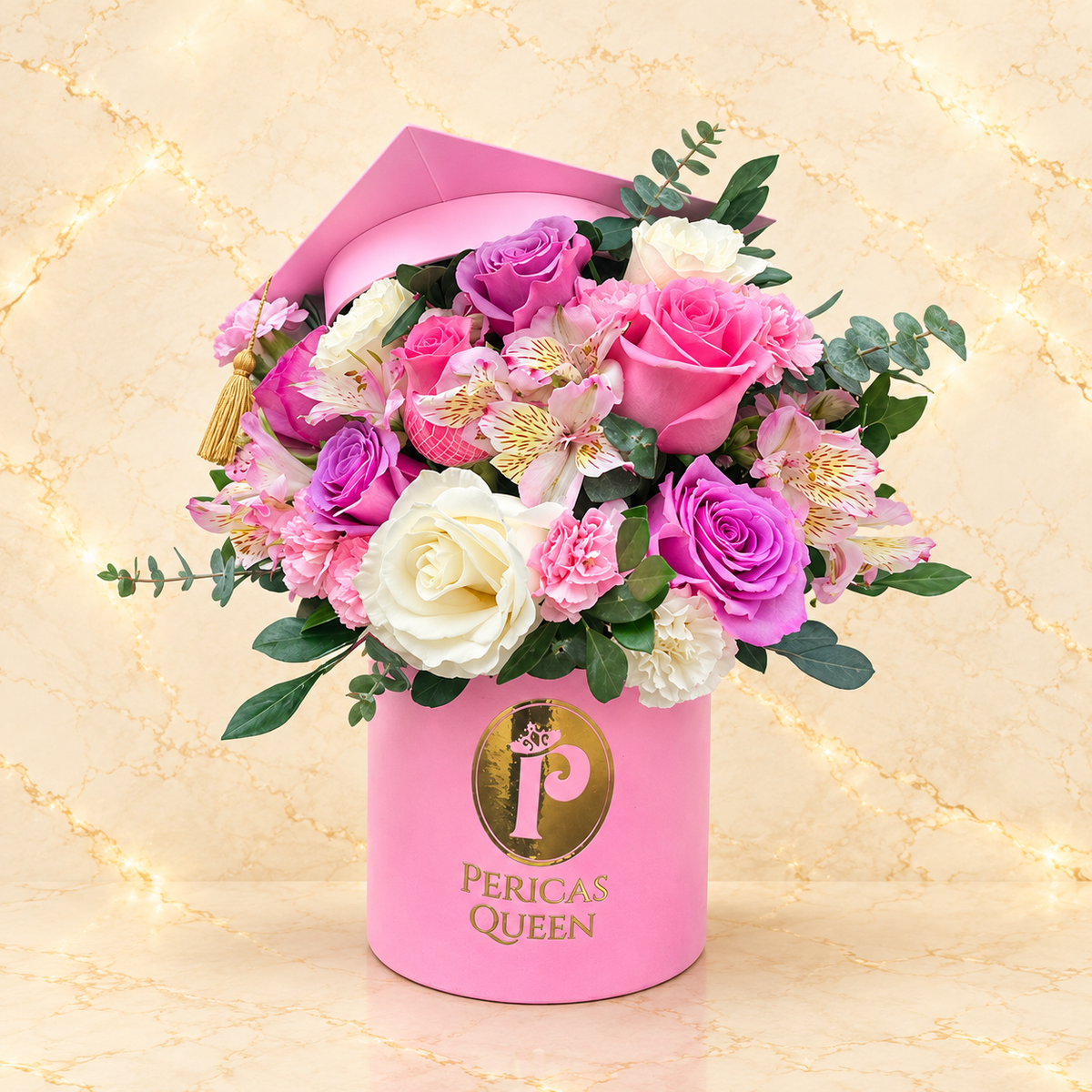 BOX DE ROSAS GRADUADO